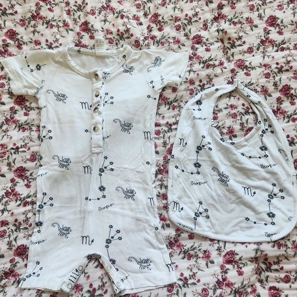 Kate Quinn Scorpio Shorie And Bib 12-18